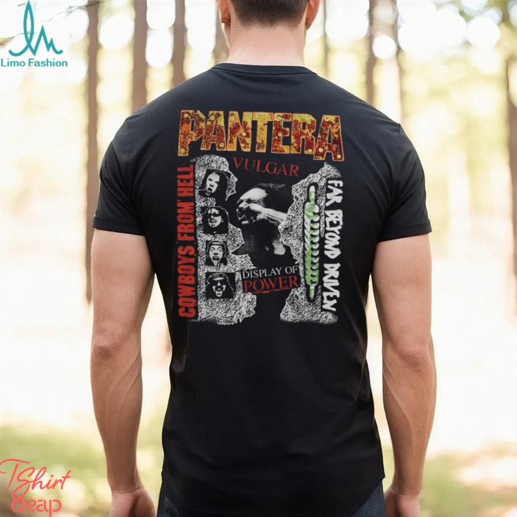 Pantera 3 Albums Shirt Pantera 3 Albums Shirt
