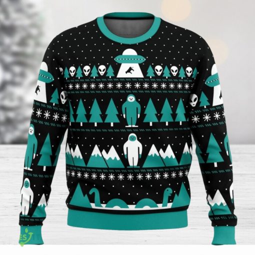 Paranormal Xmas Alien Cute Ugly Christmas Sweater Christmas Gift For Family