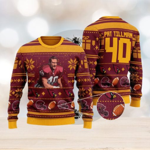 Pat Tillman arizona cardinals NFL Ugly 3D Sweater For Christmas