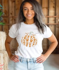 Paw Pumpkin Shirt, Thanksgiving Pumpkin Shirt, Pumpkin Dog Shirt, Halloween Shirt, Halloween Sweatshirt,Thanksgiving Halloween Gift