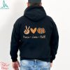 Peace Love Fall Shirt, Happy Thanksgiving Shirt, Pumpkin Spice Shirt, Fall Shirt, Autumn Shirt, Pumpkin Patch Shirt, Thanksgiving Teacher Gift