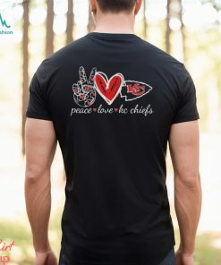 Peace Love Kc Chiefs Unisex T Shirt