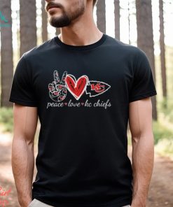 Peace Love Kc Chiefs Unisex T Shirt