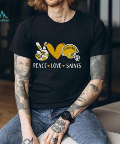 Peace love New Orleans Saints shirt
