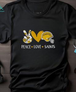 Peace love New Orleans Saints shirt