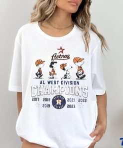 2023 AL West Division Champions Houston Astros 2017 2023 Shirt