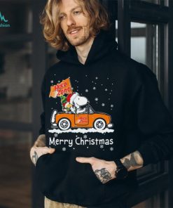 Peanuts Snoopy And Woodstock On Car Autozone Merry Christmas Shirt, hoodie, sweater, long sleeve and tank top Peanuts Snoopy And Woodstock On Car Autozone Merry Christmas Shirt