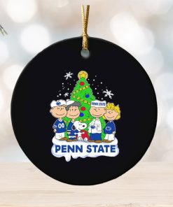 Peanuts characters Penn State Christmas tree ornament