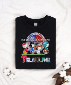Peanuts the one where we root for Philadelphia shirt