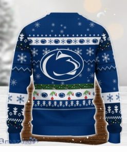 Penn State Nittany Lions NCAA Grinch Hand Funny Christmas Gift Ugly Christmas Sweater Gift Ideas For Fans