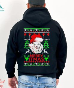 Pennywise Horror Merry litmas Christmas shirt