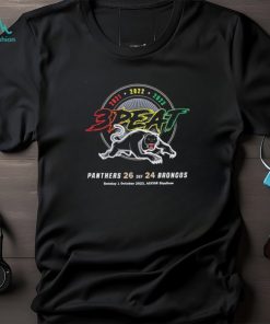 Penrith Panthers 3 Peat Premiers Panther 26 24 Broncos Shirt