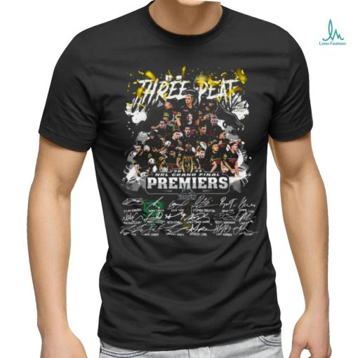 Penrith Panthers NRL Grand Final Three Peat Premiers 2023 T Shirt