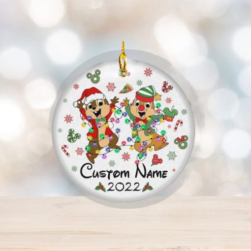 Personalized 2023 Disney Christmas Ornament