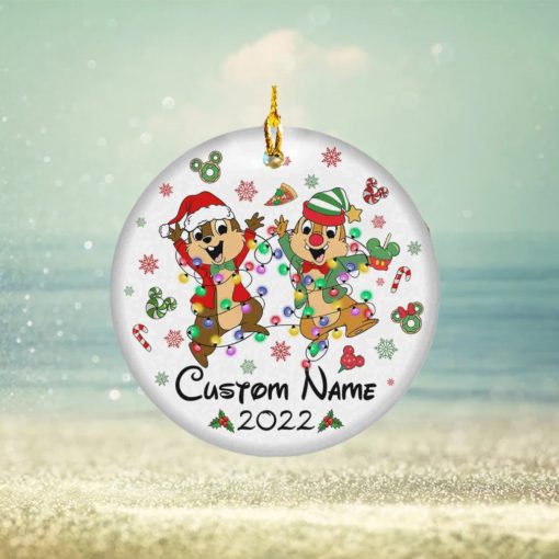 Personalized 2023 Disney Christmas Ornament