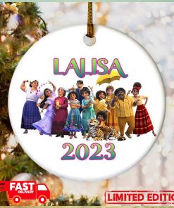 Personalized 2023 Encanto Family Christmas Gift Tree Decorations Ornament