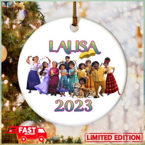 Personalized 2023 Encanto Family Christmas Gift Tree Decorations Ornament