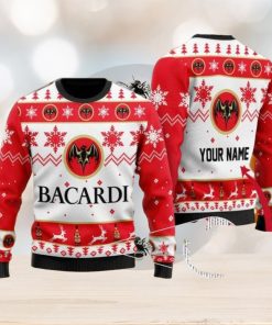 Personalized Bacardi Ugly Christmas Sweater