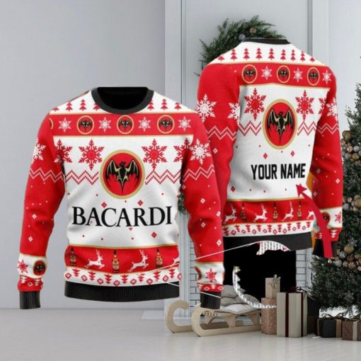 Personalized Bacardi Ugly Christmas Sweater