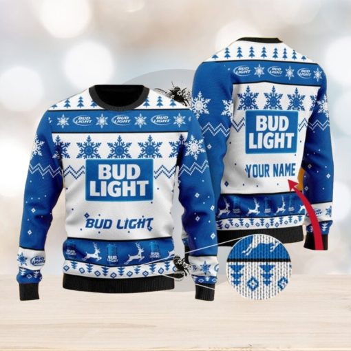 Bud Light Logo Navy Crewneck Sweatshirt