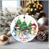Personalized Carl and Ellie Christmas Ornament, Couple Ornament