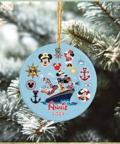 Personalized Disney Cruise Christmas Ornament