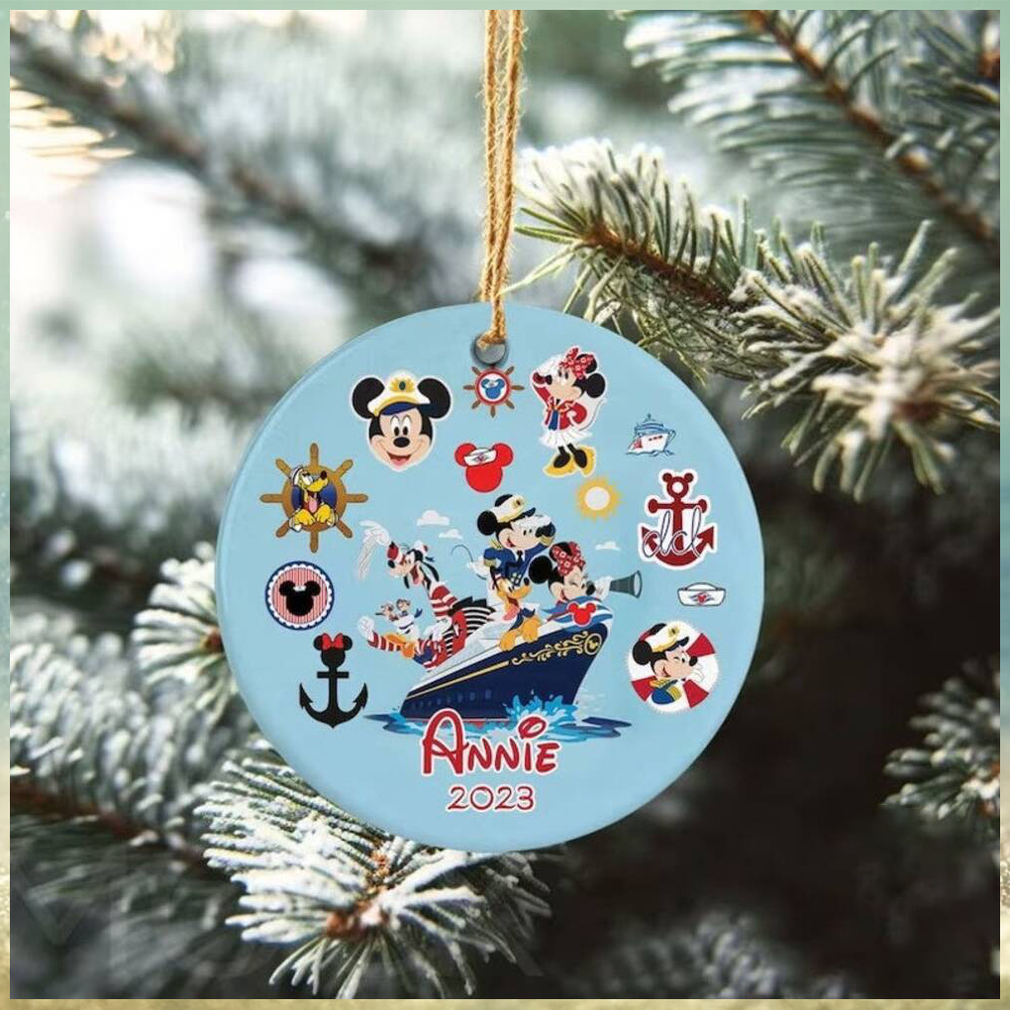 Personalized Disney Cruise Christmas Ornament Personalized Disney Cruise Christmas Ornament