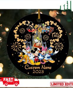 Personalized Disney Mickey Mouse 2023 For Kids Magic Kingdom Ornament