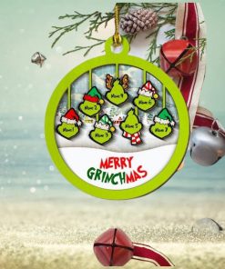 Merry Christmas Buffalo Bills NFL Funny Grinch Xmas Gift Tree Decorations  Ornament - Binteez