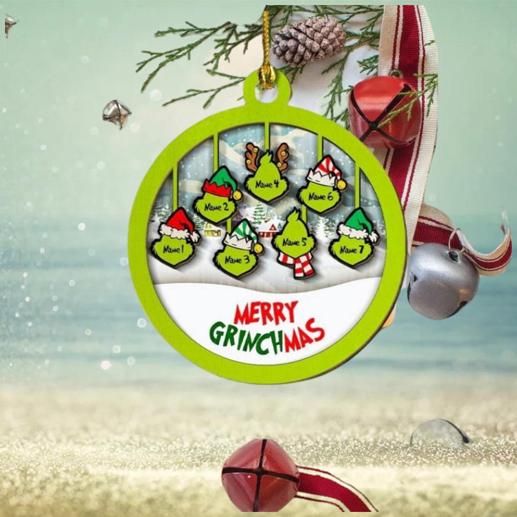 Personalized Grinch Hand Family Wood Ornament, Merry Grinchmas Ornament, Custom Grinch Ornament, Custom Family Ornament, Funny Ornament Personalized Grinch Hand Family Wood Ornament, Merry Grinchmas Ornament, Custom Grinch Ornament, Custom Family Ornament, Funny Ornament