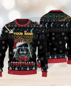 Personalized I’m Your Father D. Vader 3D Family Ugly Christmas Sweater