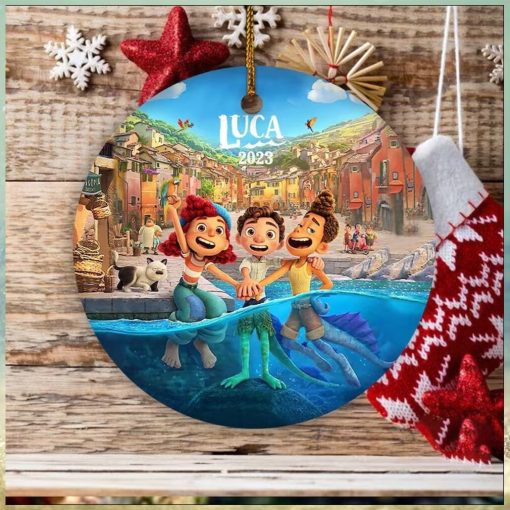 Personalized Luca Christmas 2023 Ornament, Luca and Friends 2023 Ornament