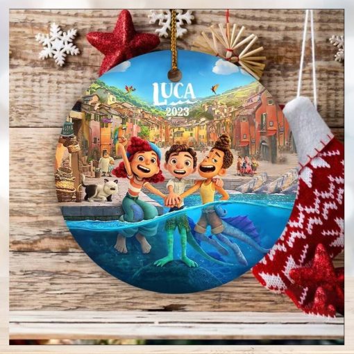 Personalized Luca Christmas 2023 Ornament, Luca and Friends 2023 Ornament