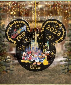 Personalized Magic Kingdom Ornament, First Disney Trip Ornament, Disneyland Trip Ornament, Disney Castle Ornament, Christmas Tree Ornament