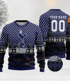 Tottenham Hotspur F.C Cardigan Ugly Sweater 2023 For Holiday 2023