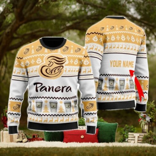 Personalized Name Panera Bread Ugly Christmas Sweater Christmas Gift Ideas