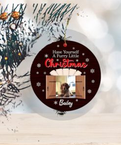 Personalized Ornament Using Pet's Photo and Name, Custom Ornament Christmas Dog Ornament, Plastic Car Hanging Ornament 2023