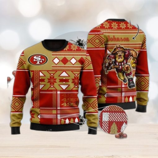 Personalized San Francisco 49ers Ugly Sweater