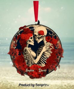 Personalized Skeleton Couple Ornament