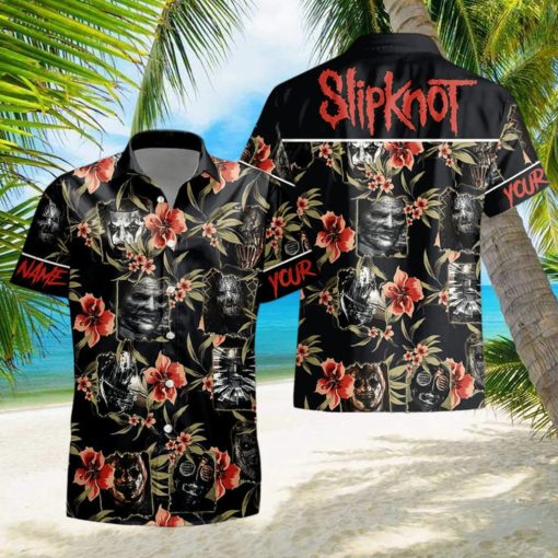 Personalized Slipknot Halloween Fictional Tropical Hawaiian Shirt