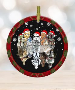 Personalized Star Wars Christmas Tree Ornament, Star Wars Christmas Decorations