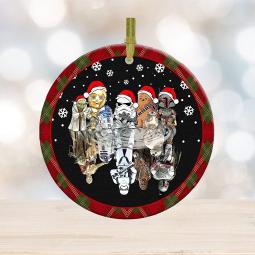 Personalized Star Wars Christmas Tree Ornament, Star Wars Christmas Decorations