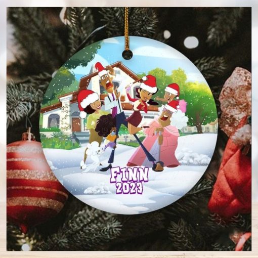 Personalized The Proud Family Ornament, Family Christmas Ornament
