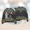 Eva 01 Neon Genesis Evangelion 3D Ugly Christmas Sweater Christmas Gift Ideas Party Gift