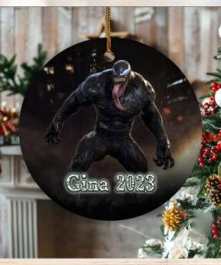 Personalized Venom Ornament 2023, Marvel Venom Christmas Ornament