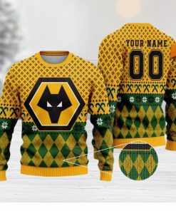 Personalized Wolverhampton Wanderers 3D Ugly Christmas Sweater