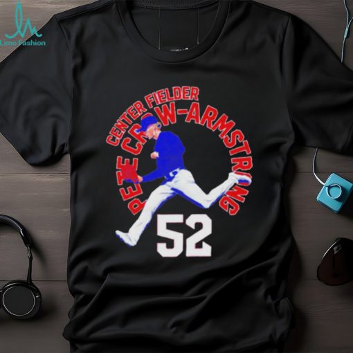 Pete Crow Armstrong Chicago C Signature T shirt