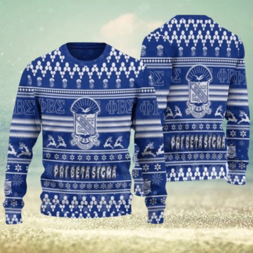 Phi Beta Sigma Ugly Christmas Sweater