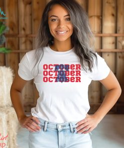 Philadelphia Baseball Red October Shirt