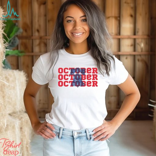 Philadelphia Baseball Red October Shirt